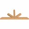 Ekena Millwork Saratoga Timber Gable Bracket, Western Red Cedar, 60"W x 27"H x 3 1/2"D x 3 1/2"F, 11/12 Pitch GBW060X27X0404SAR00SWR - alternate 2